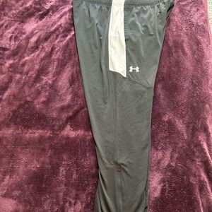 Under Armour Black and Gray Athletic Pants
